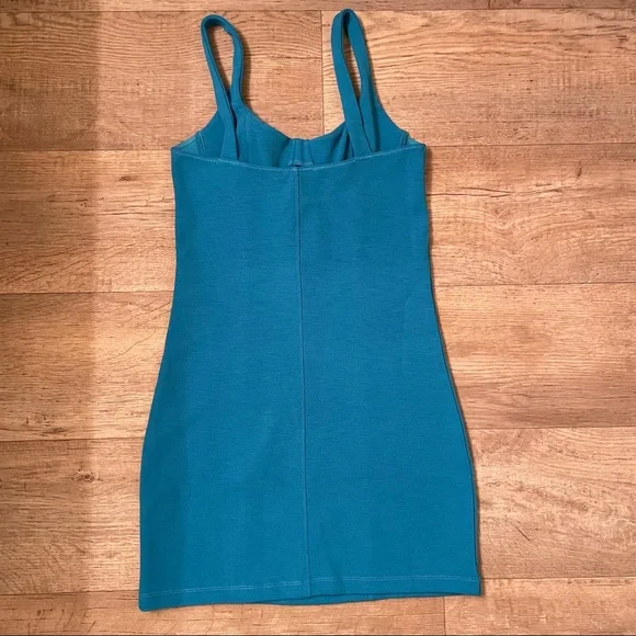 NWT Zara blue mini dress with cupped chest - Picture 10 of 13
